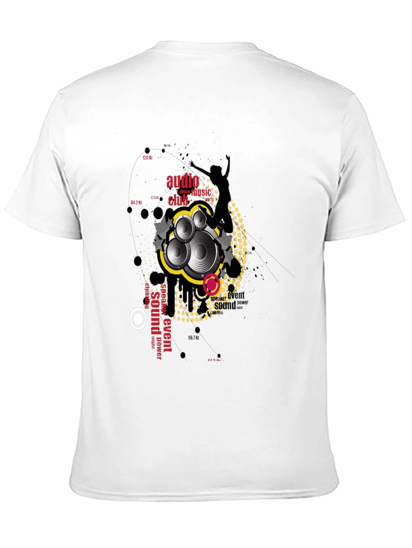 Audio Club Graphic Black T-Shirt