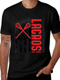 Lacrosse Sticks Graphic T-Shirt