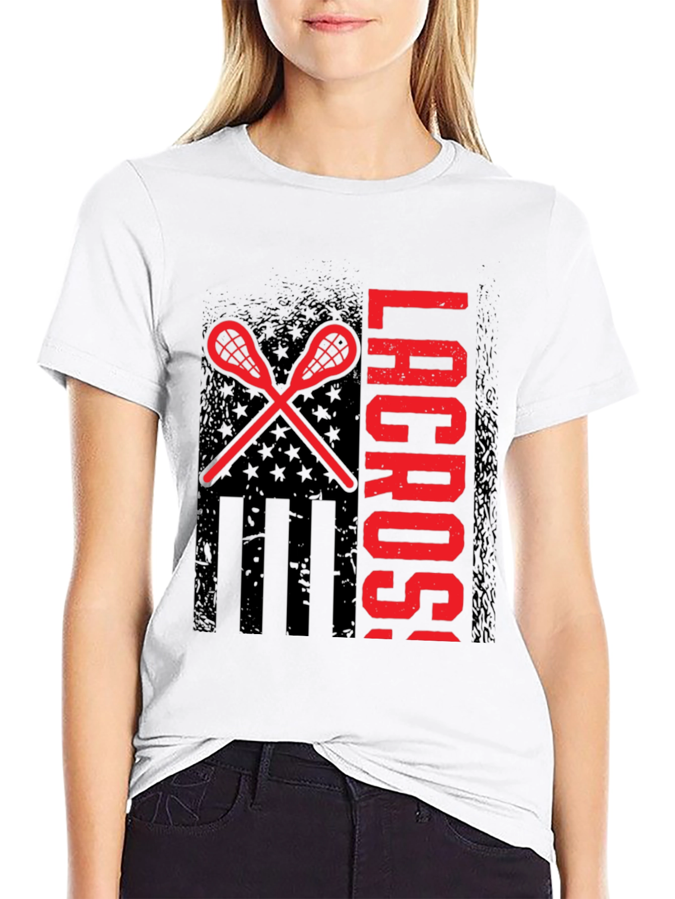 Lacrosse Sticks Graphic T-Shirt