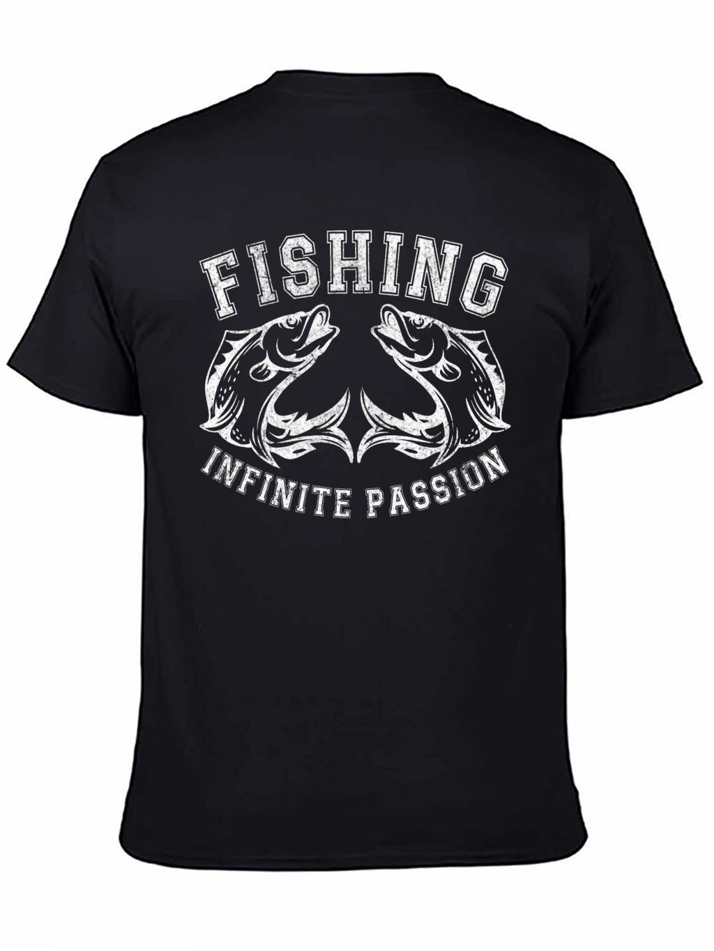 Fishing Infinite Passion Graphic T-Shirt