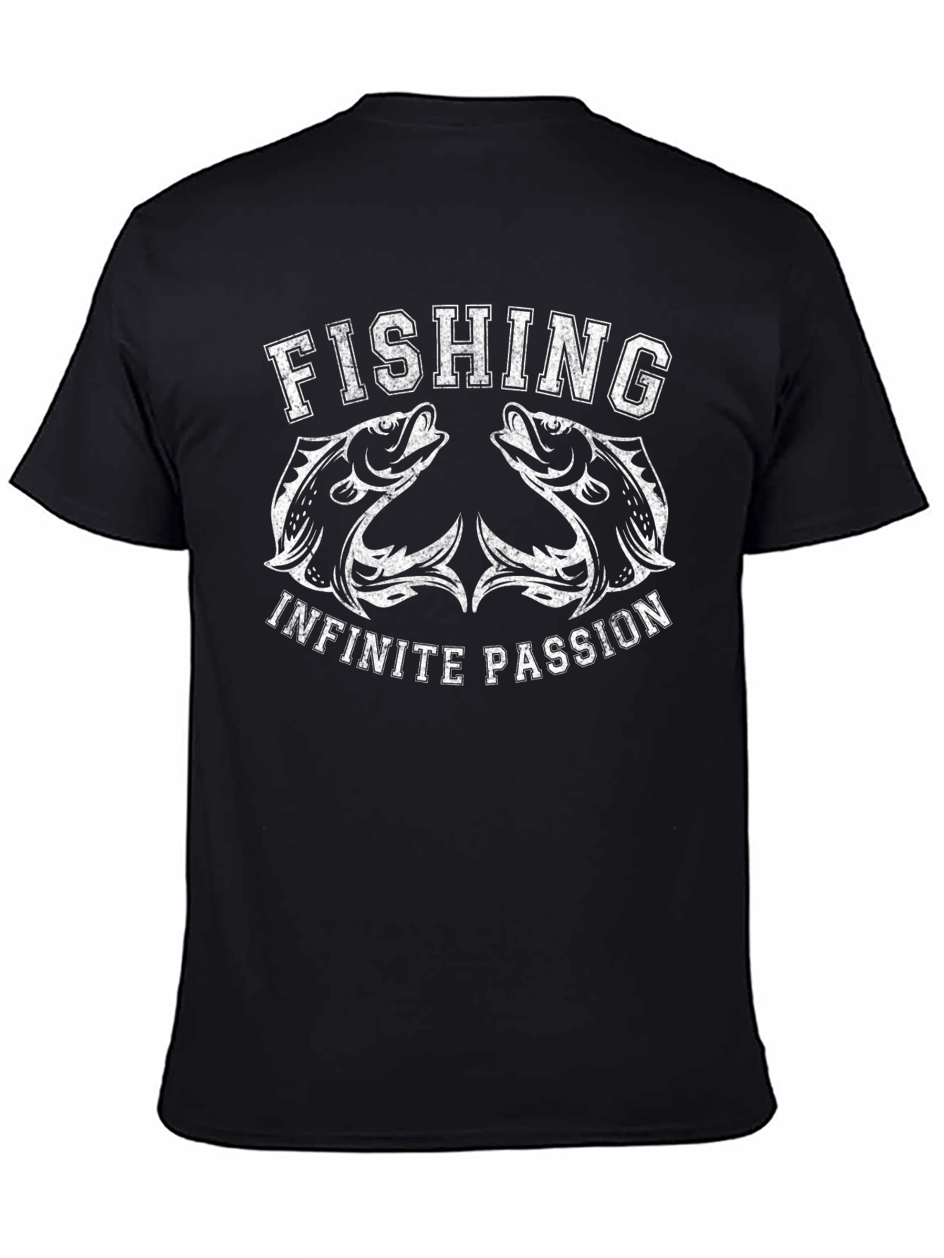 Fishing Infinite Passion Graphic T-Shirt
