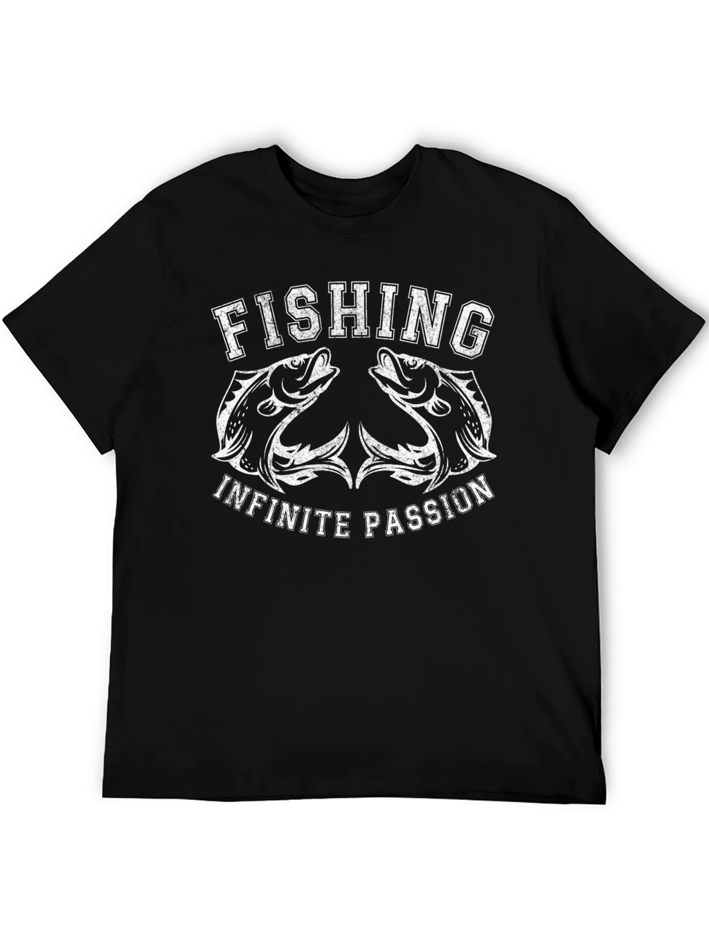 Fishing Infinite Passion Graphic T-Shirt