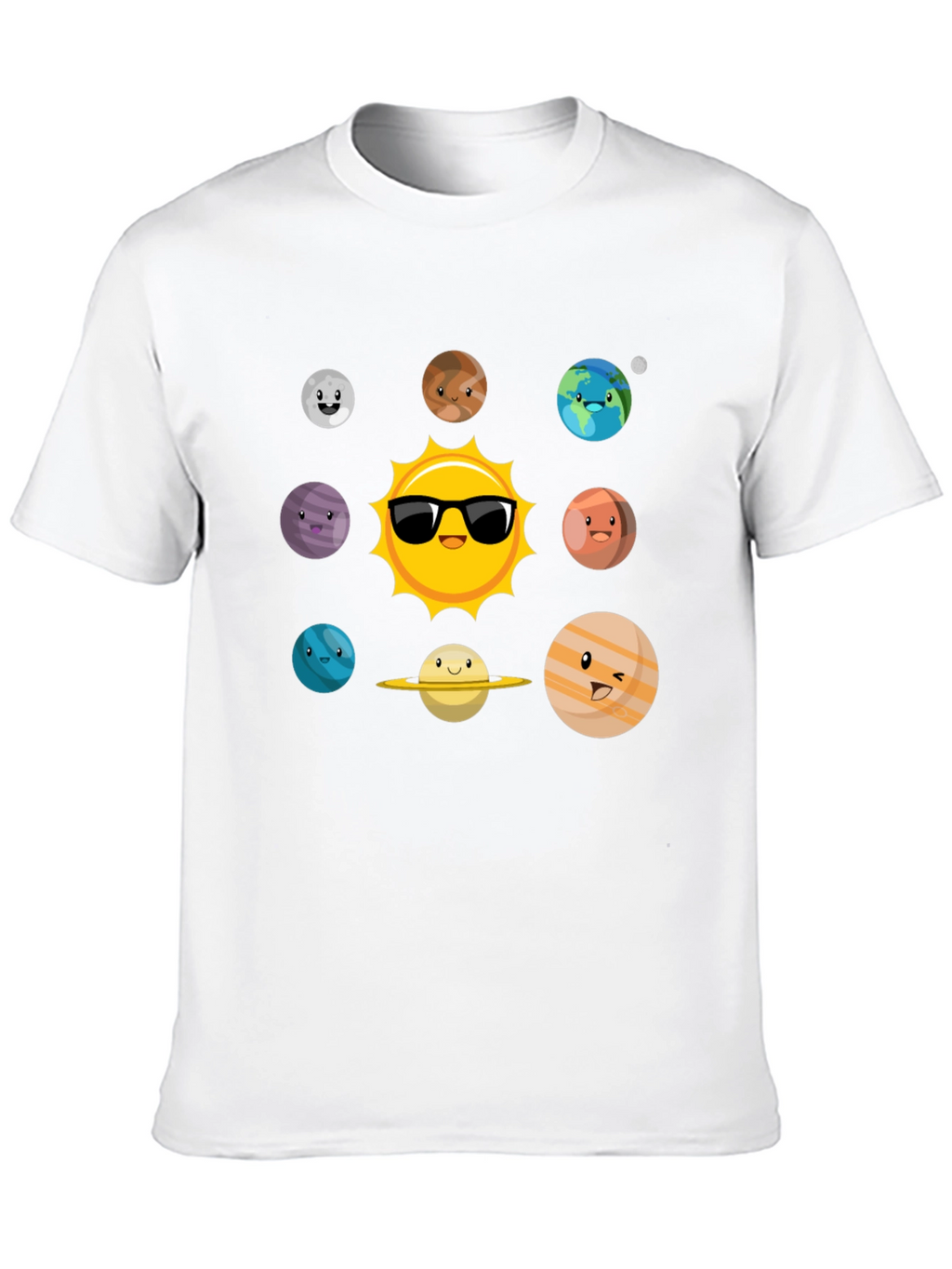Cartoon Planet Graphic Tee