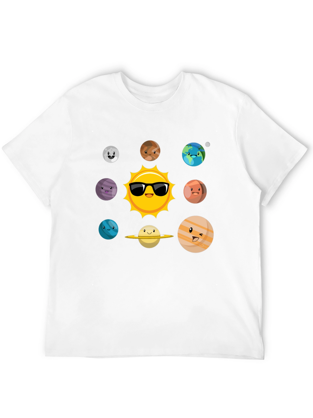 Cartoon Planet Graphic Tee