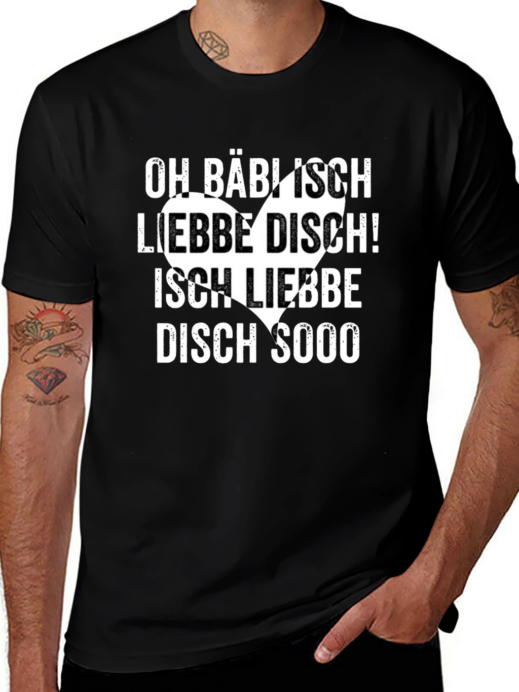 Oh Babisch Liebe Disch German T-Shirt