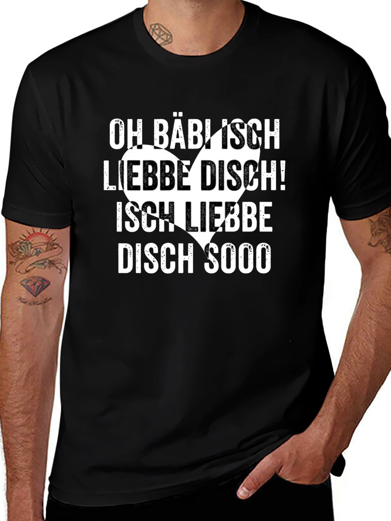 Oh Babisch Liebe Disch German T-Shirt