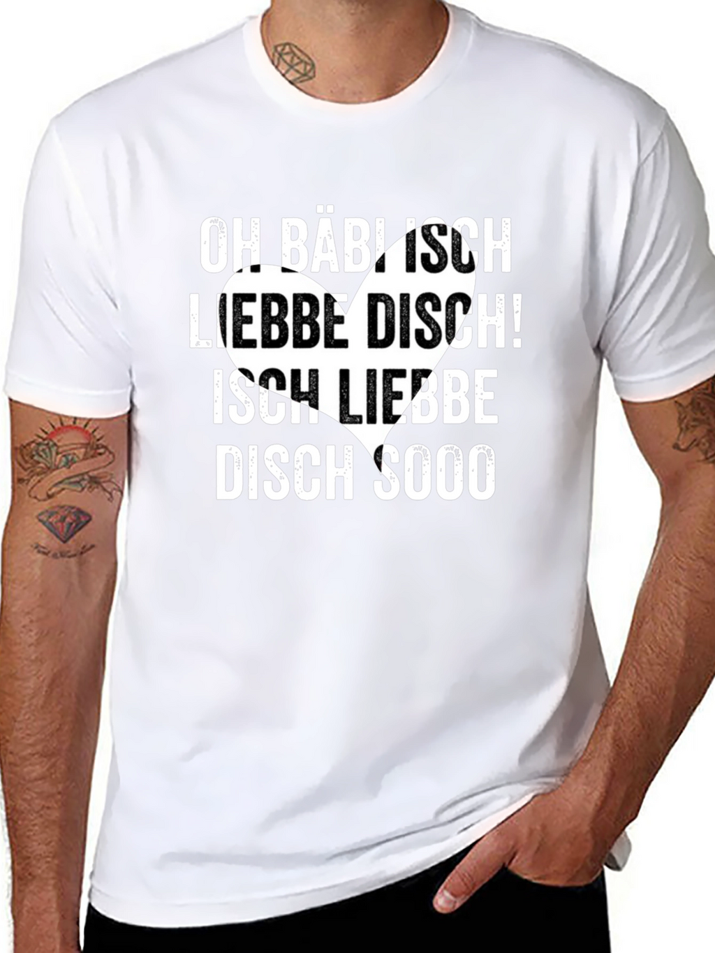 Oh Babisch Liebe Disch German T-Shirt
