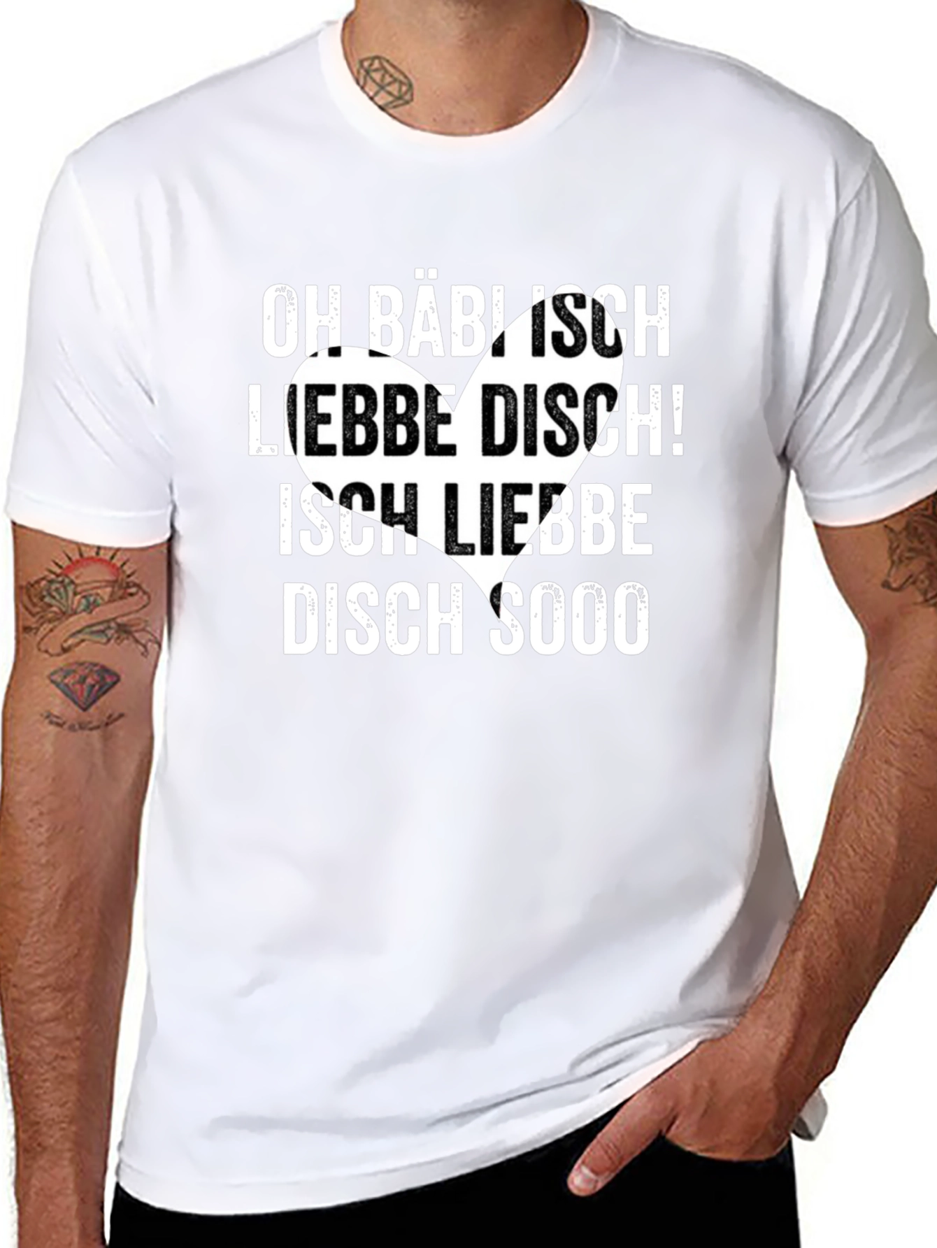 Oh Babisch Liebe Disch German T-Shirt