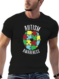 Autism Awareness Puzzle Heart T-Shirt