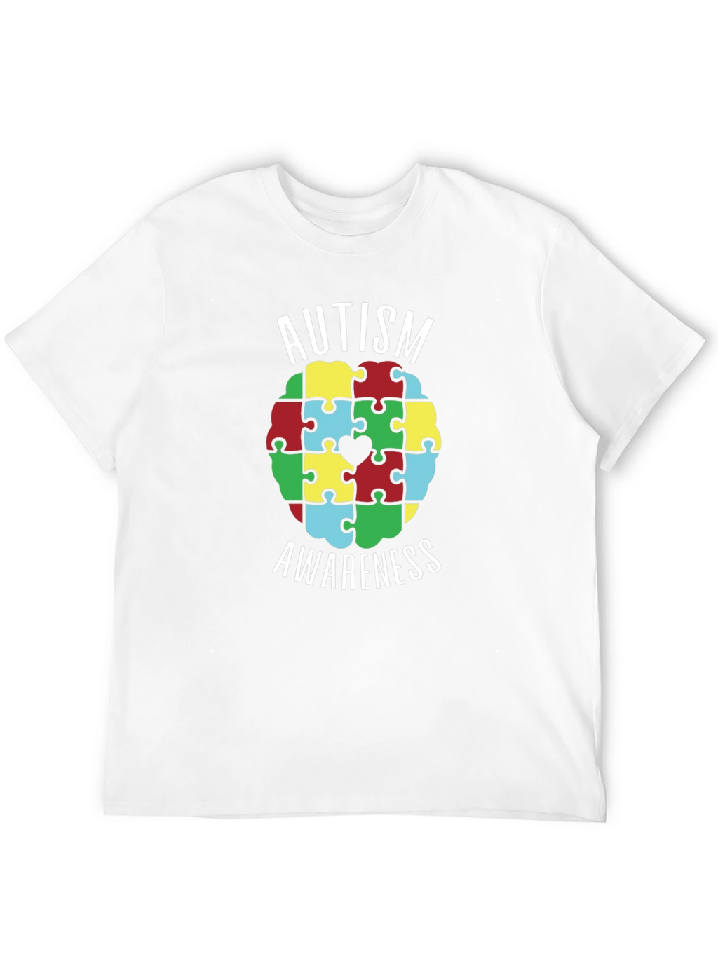 Autism Awareness Puzzle Heart T-Shirt