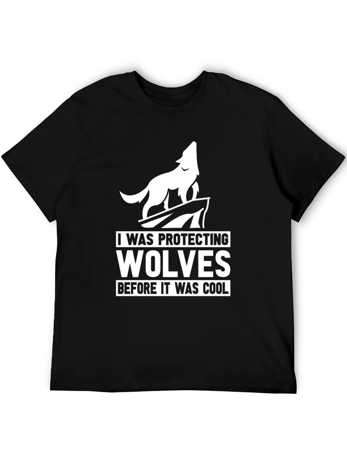 Wolf Protection T-Shirt - Cool Design