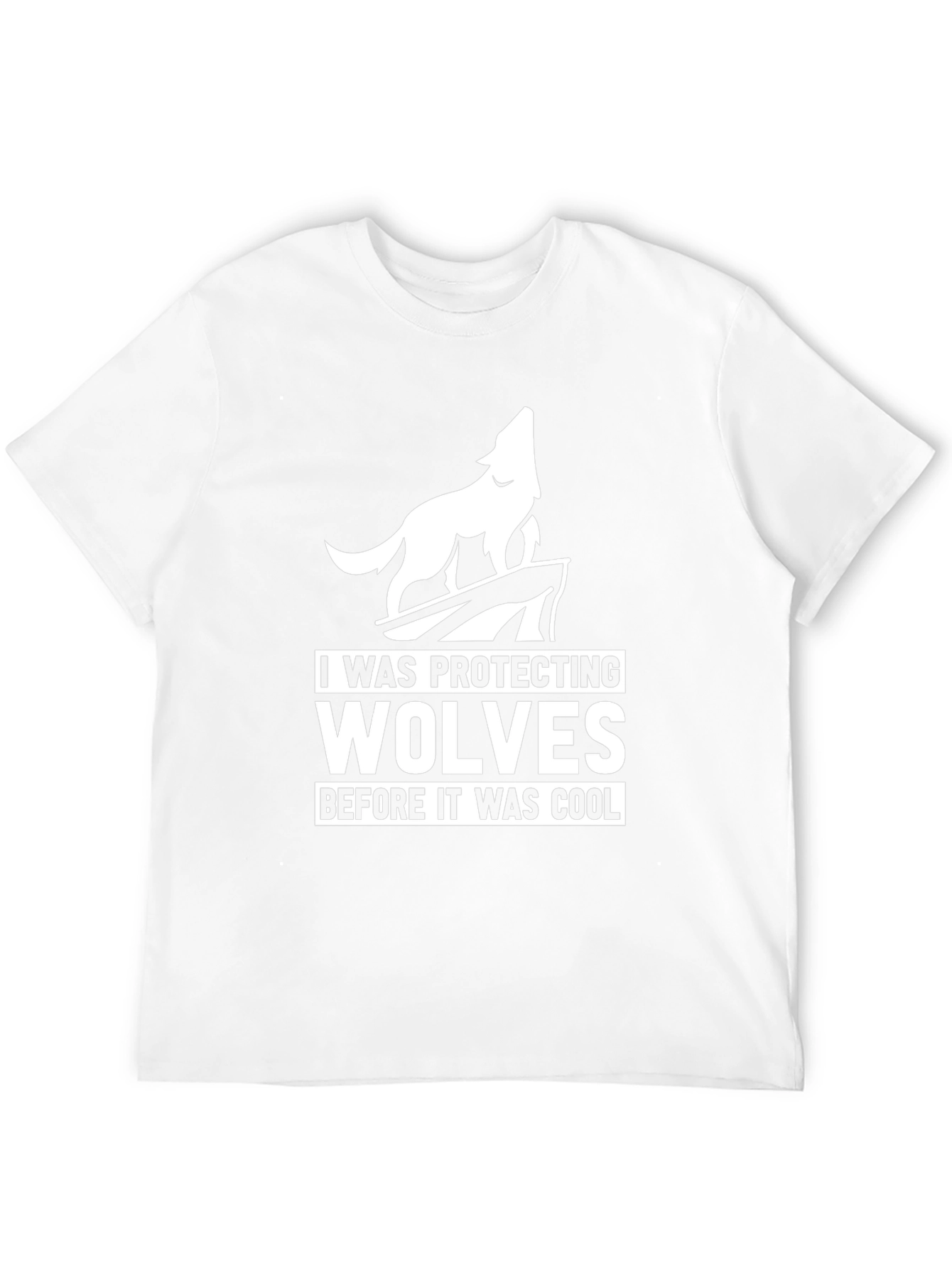 Wolf Protection T-Shirt - Cool Design