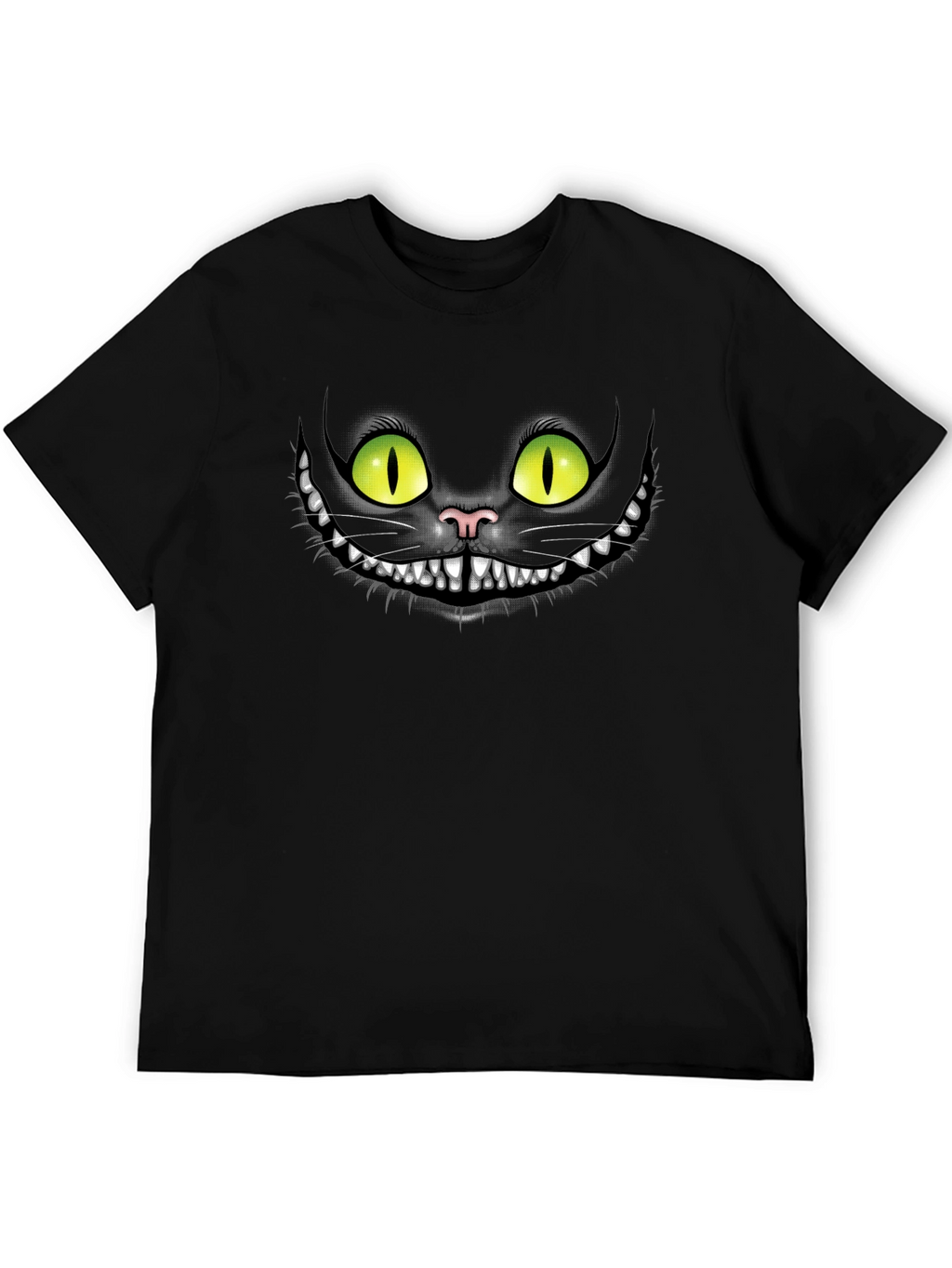 Cheshire Cat Grin Graphic Tee