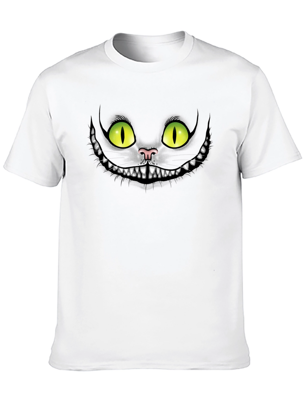 Cheshire Cat Grin Graphic Tee