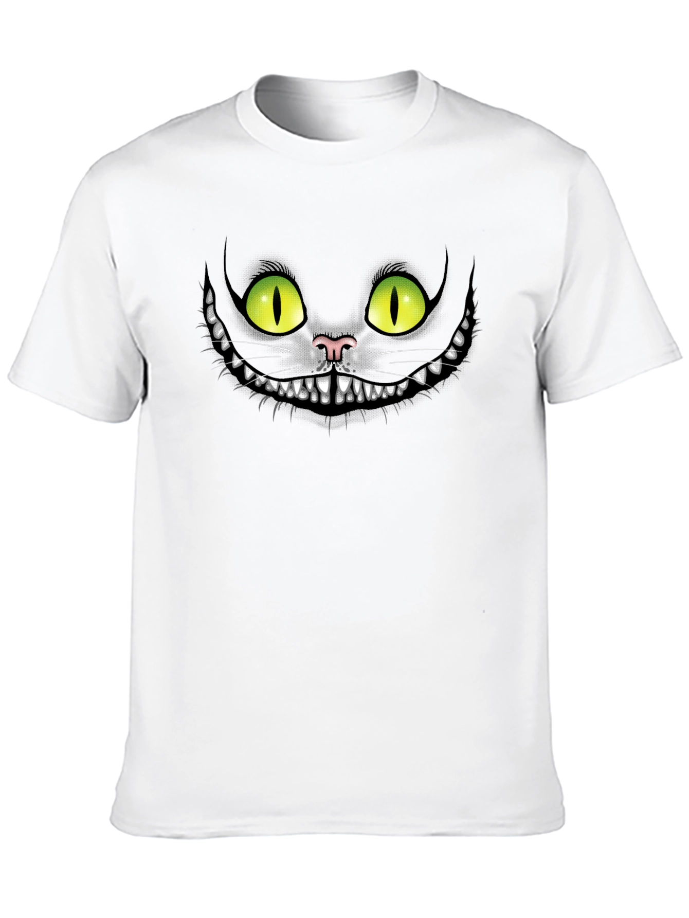 Cheshire Cat Grin Graphic Tee