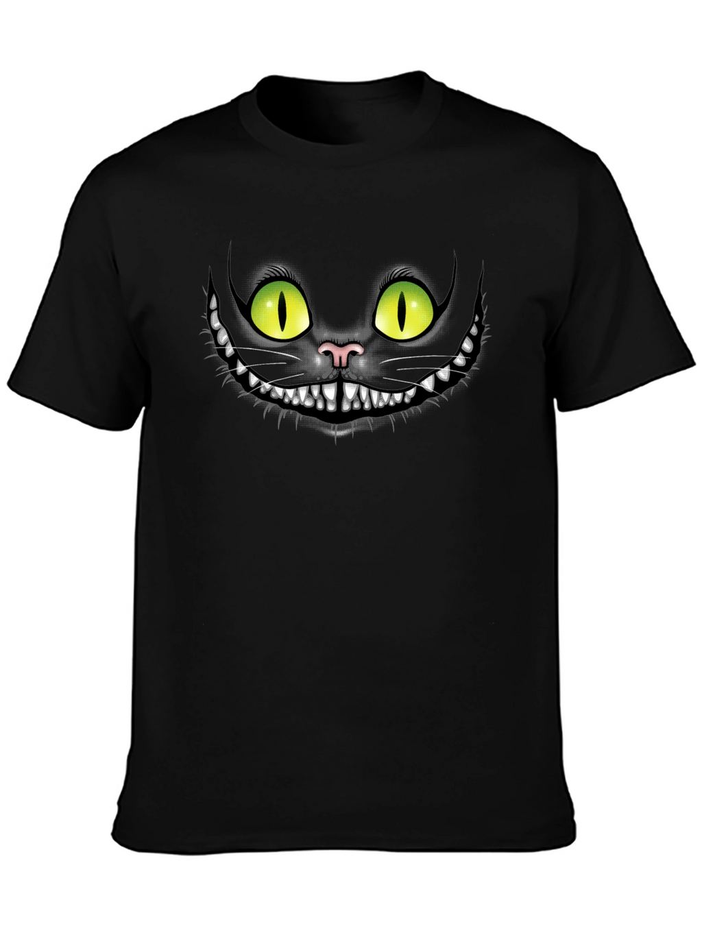 Cheshire Cat Grin Graphic Tee