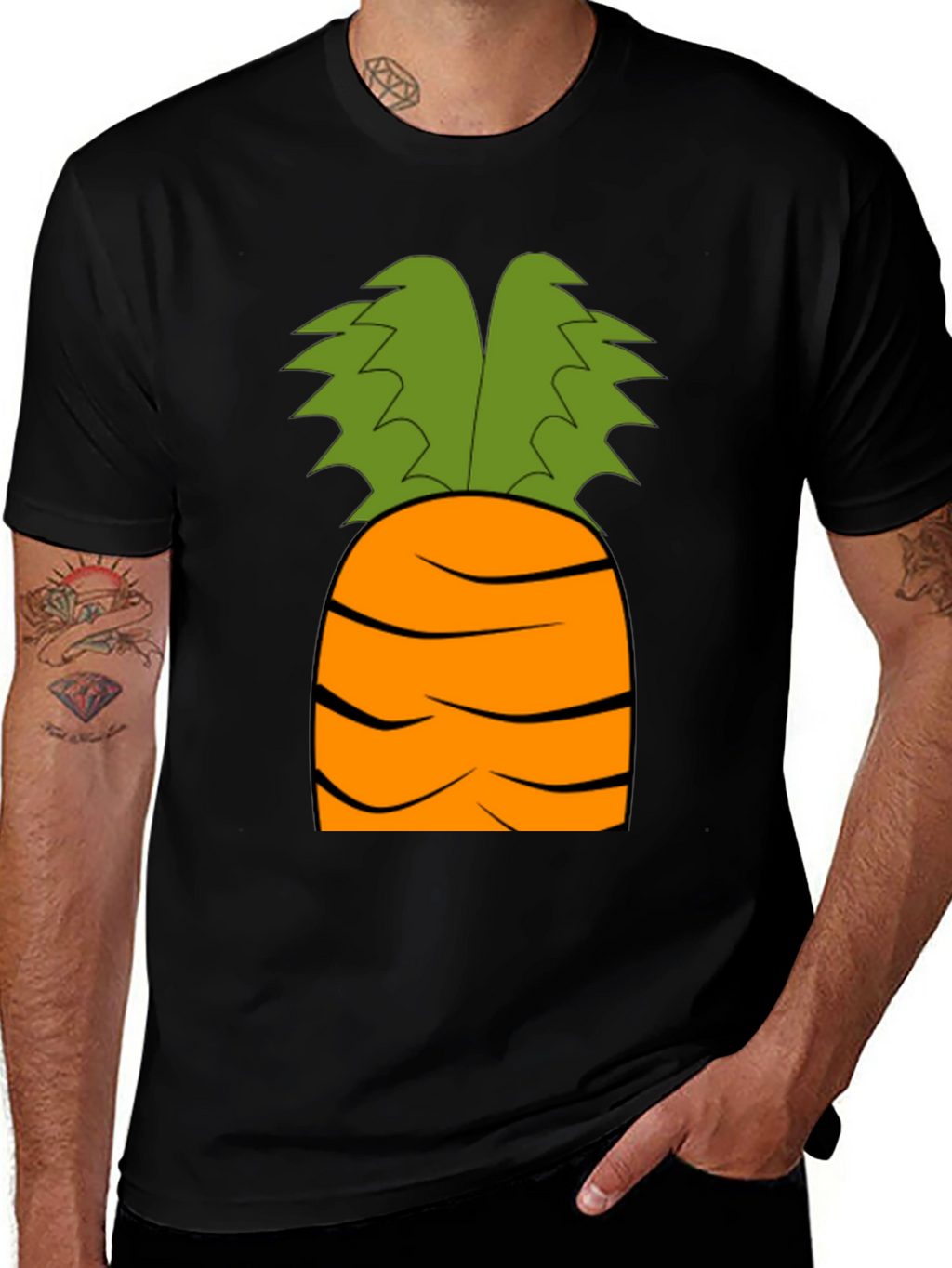 Funny Carrot T-Shirt - Novelty Costume Tee