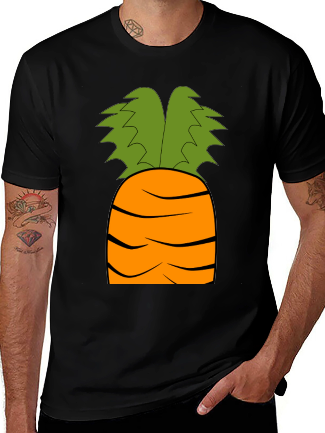 Funny Carrot T-Shirt - Novelty Costume Tee