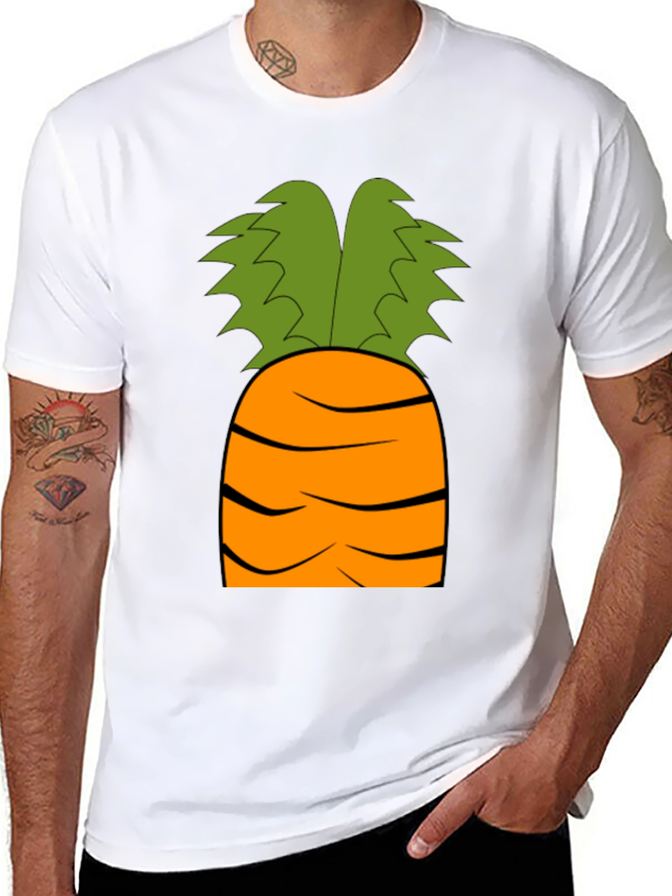 Funny Carrot T-Shirt - Novelty Costume Tee