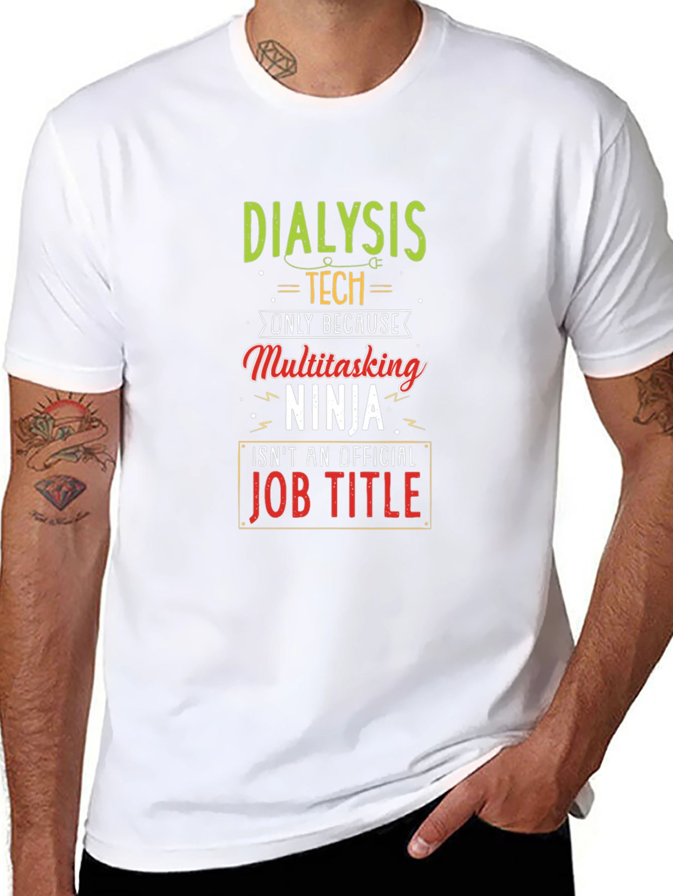 Dialysis Tech Multitasking Ninja T-Shirt