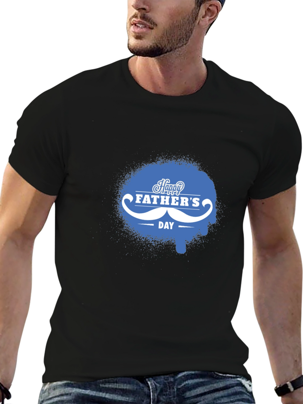 Happy Fathers Day T-Shirt - Stylish Mens Tee