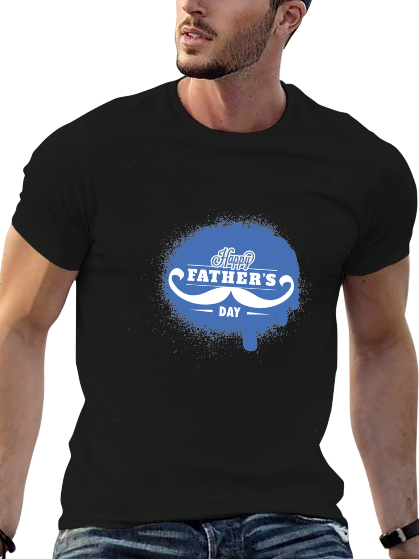 Happy Fathers Day T-Shirt - Stylish Mens Tee