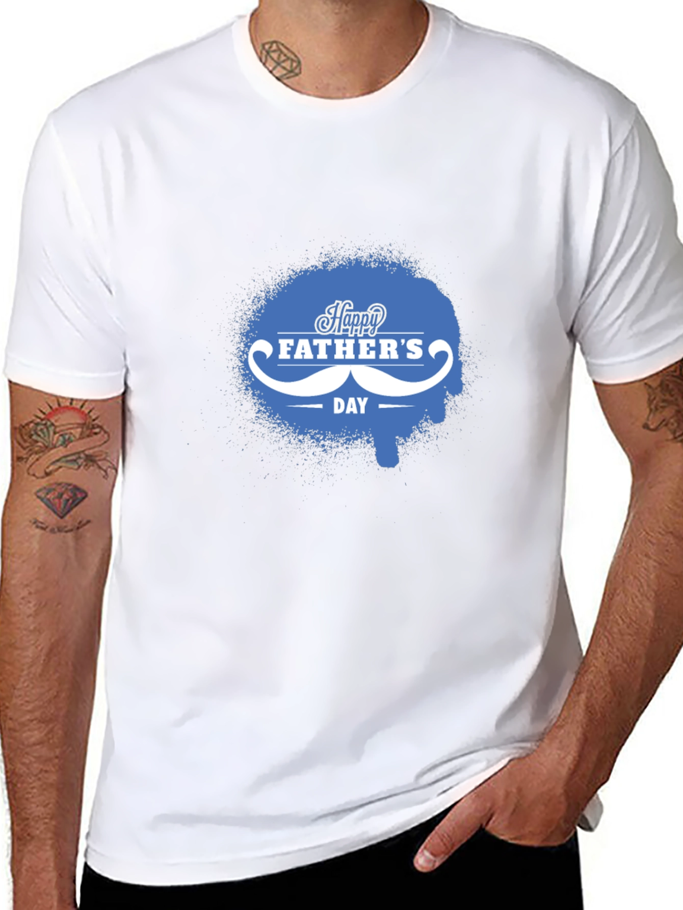 Happy Fathers Day T-Shirt - Stylish Mens Tee