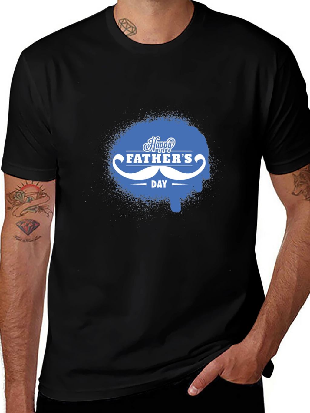 Happy Fathers Day T-Shirt - Stylish Mens Tee