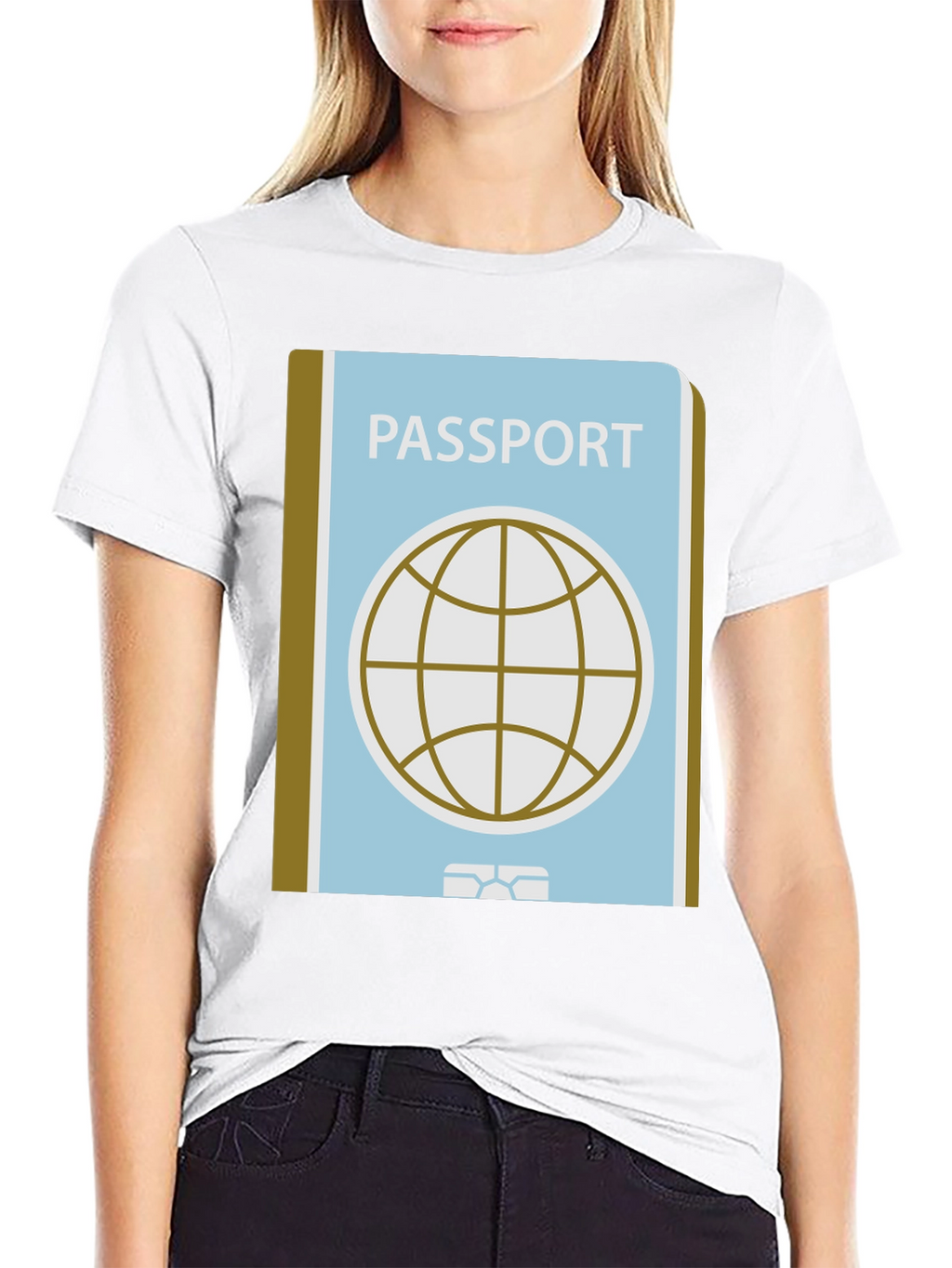 Passport Graphic T-Shirt - Travel Ready Style