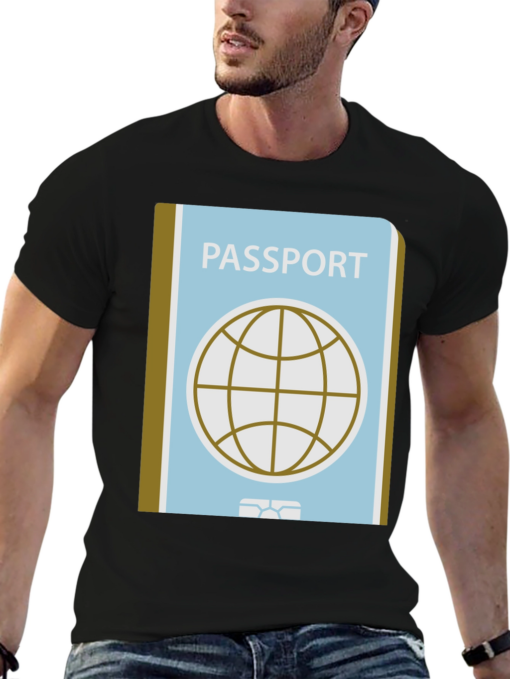 Passport Graphic T-Shirt - Travel Ready Style