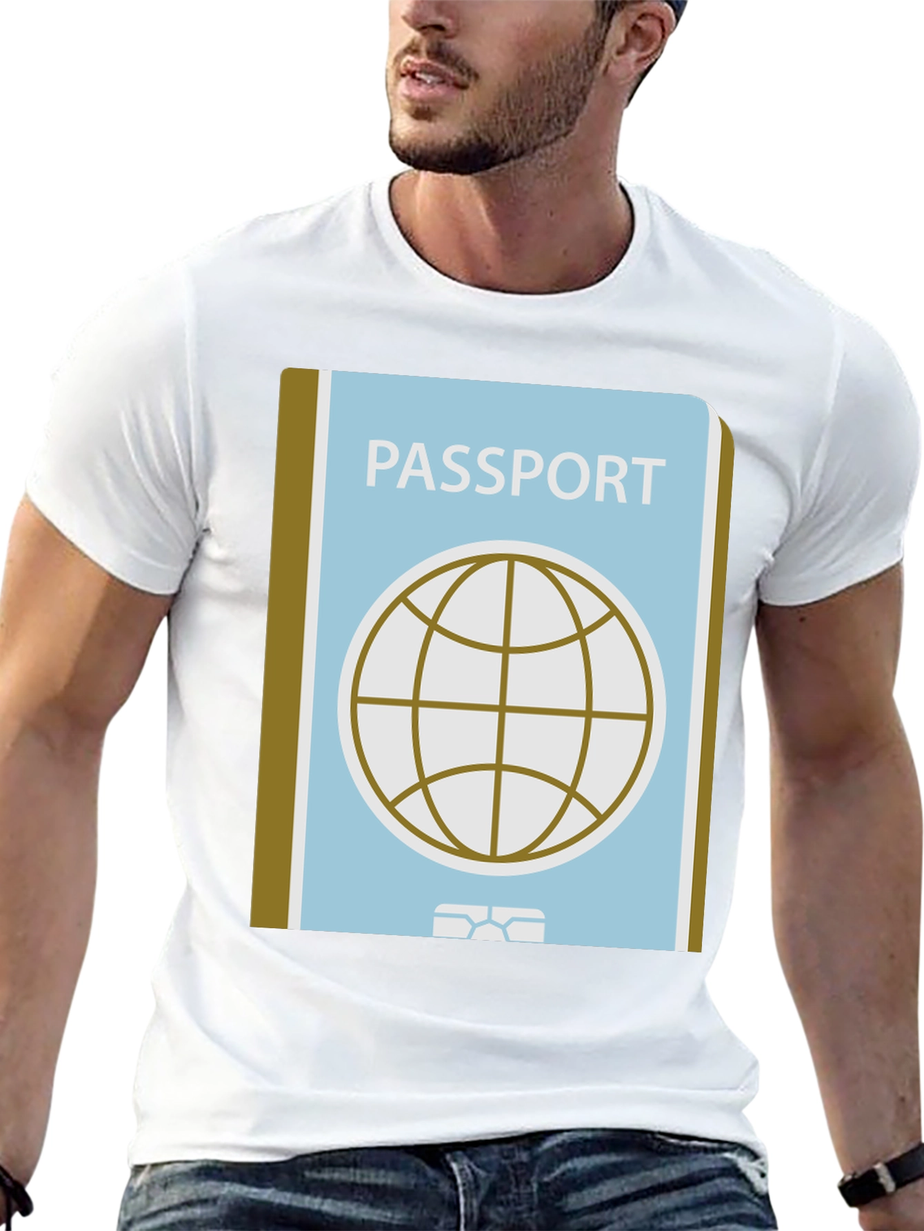 Passport Graphic T-Shirt - Travel Ready Style