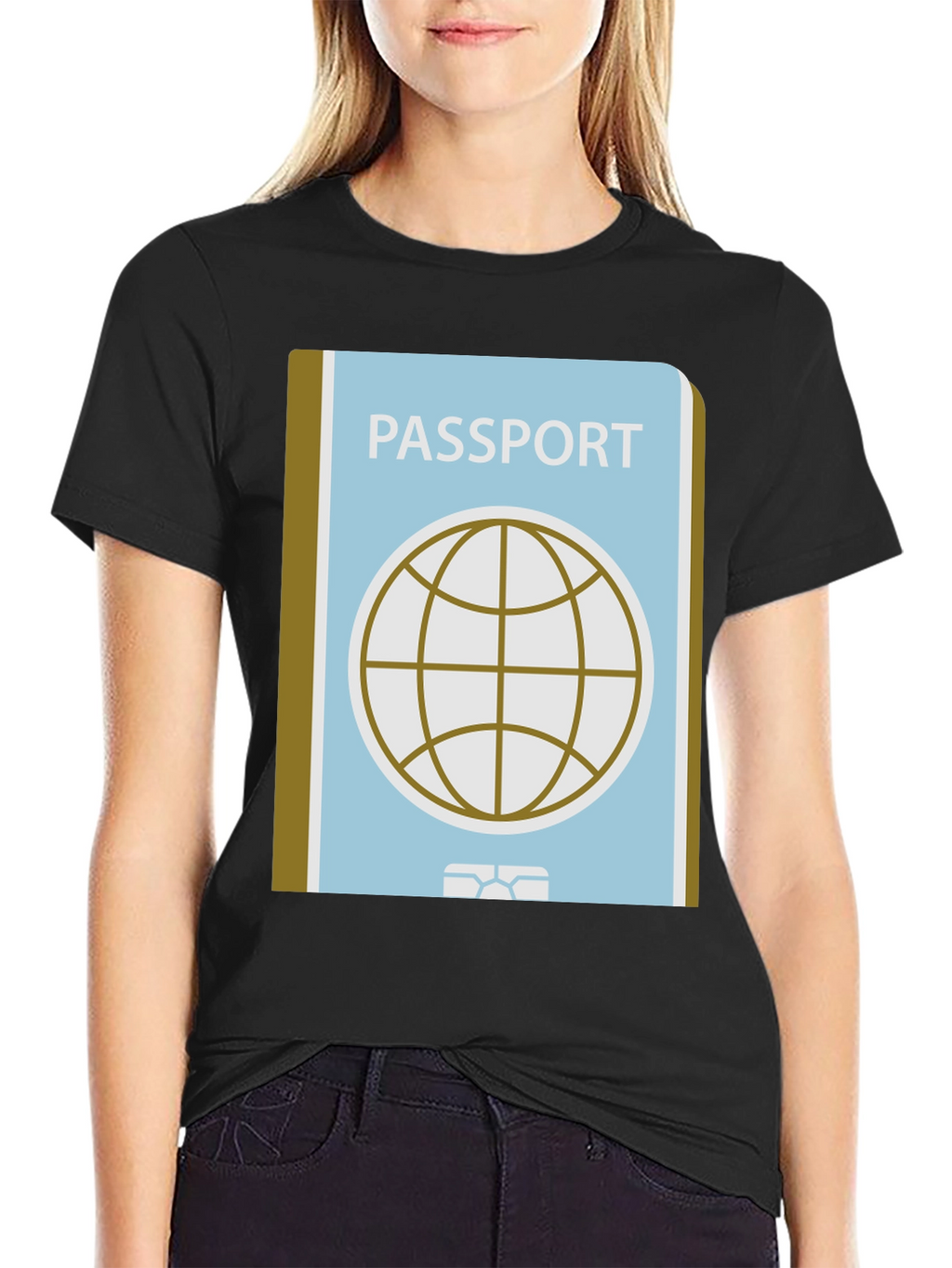 Passport Graphic T-Shirt - Travel Ready Style