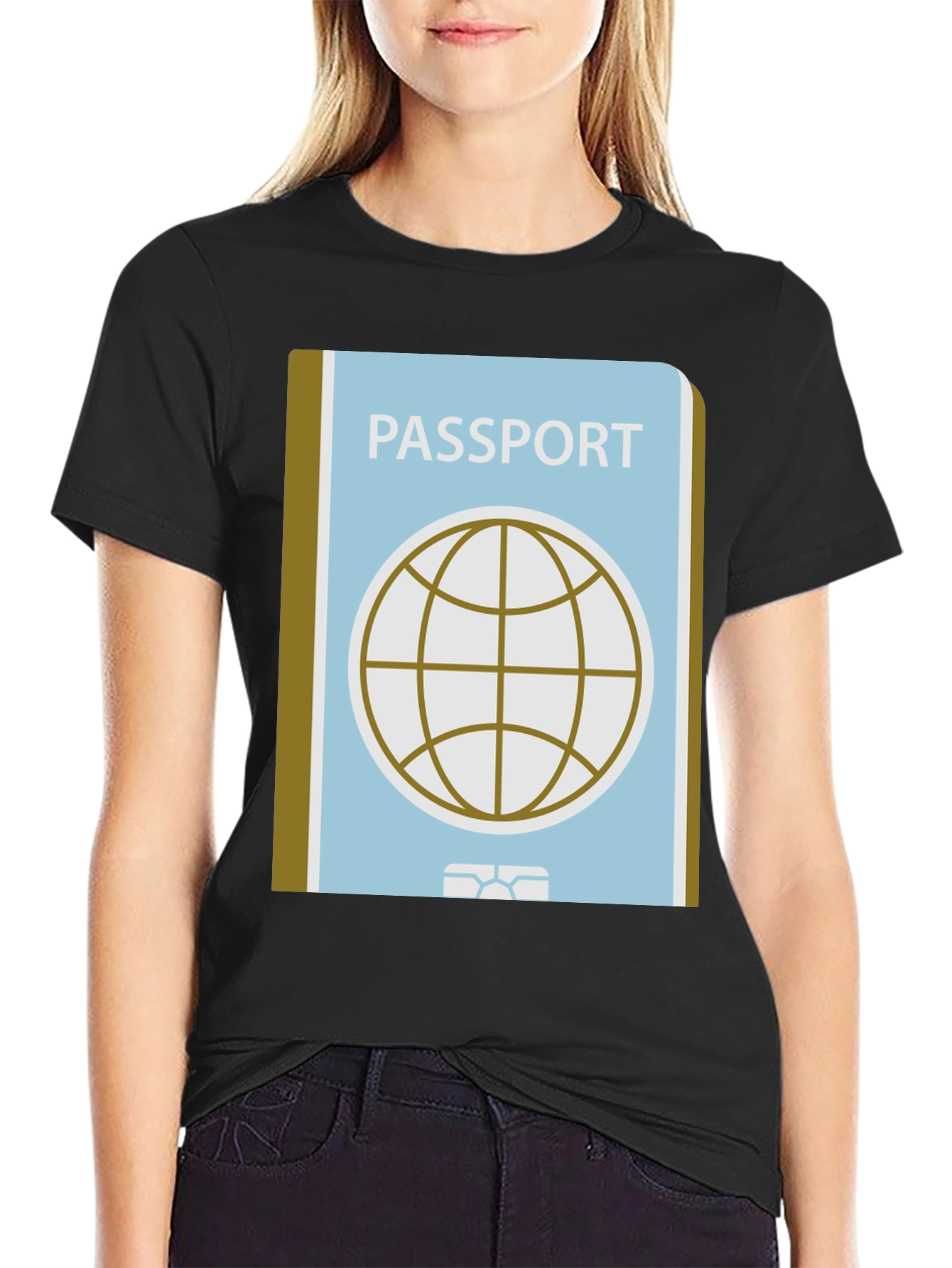Passport Graphic T-Shirt - Travel Ready Style