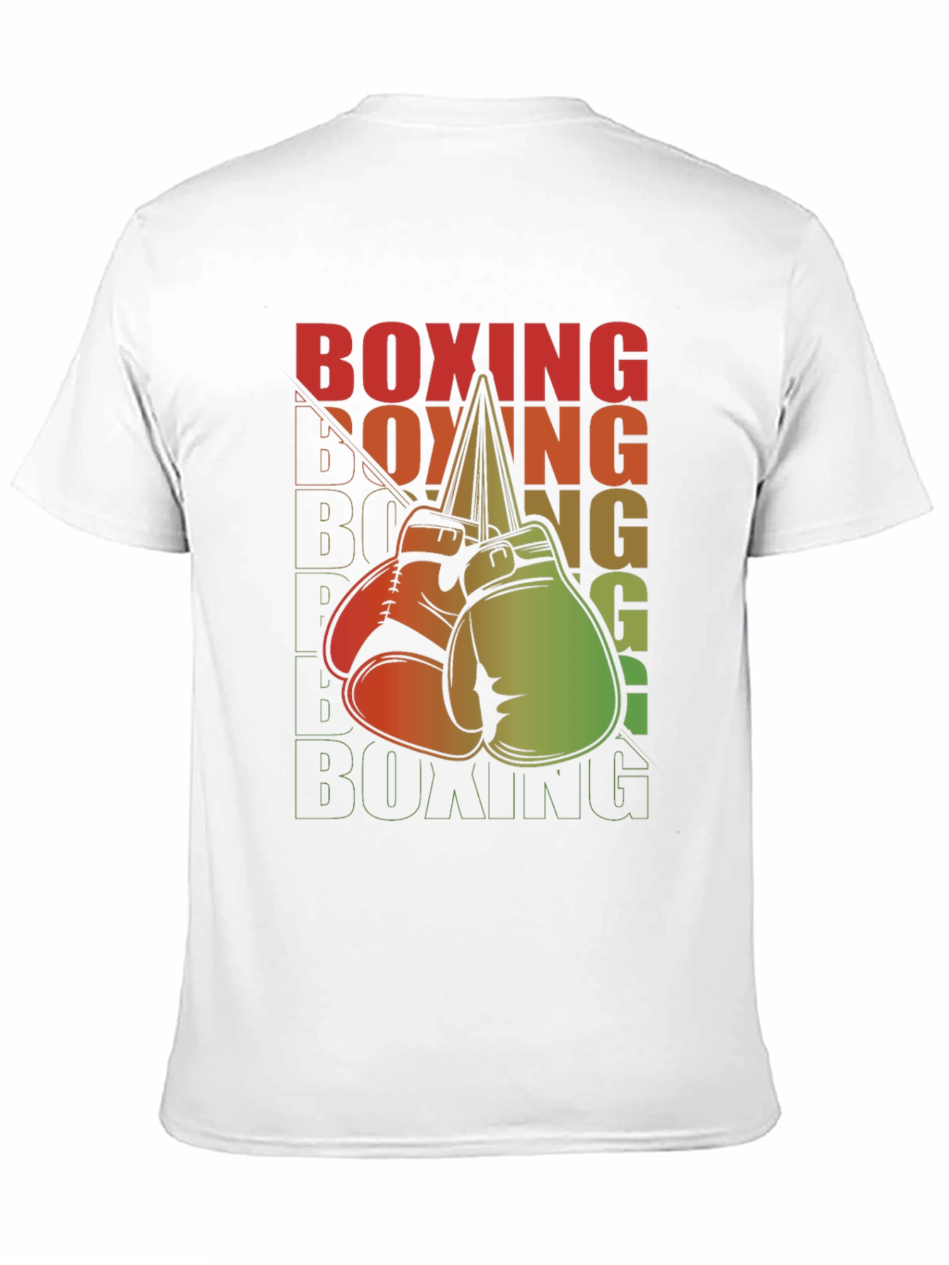Retro Boxing Gloves Graphic T-Shirt