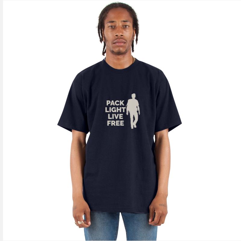 Pack Light, Live Free Backpack Hiking