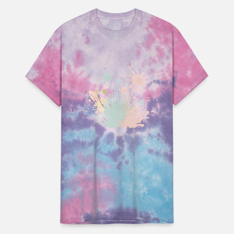 Paint Splatter Meadow Design