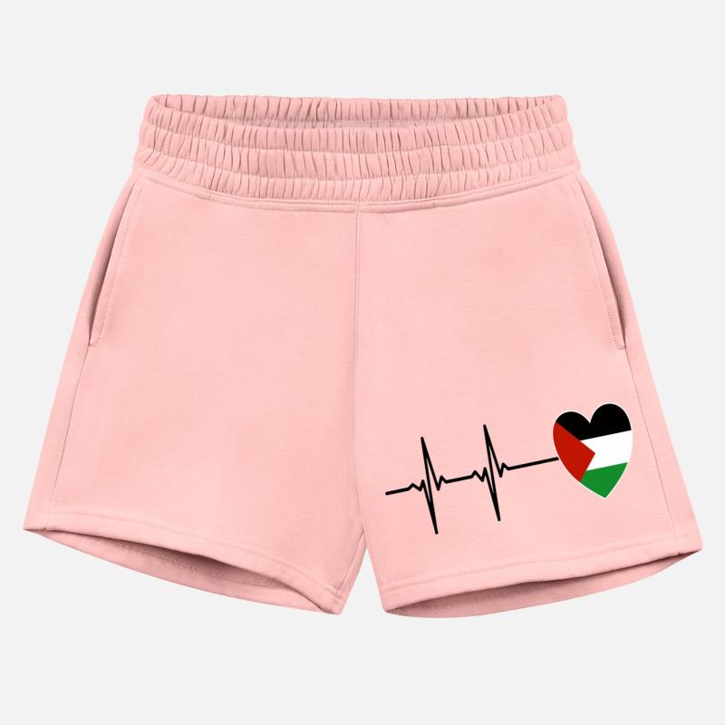 Palestine flag, ECG , Love Palestine , Heart,