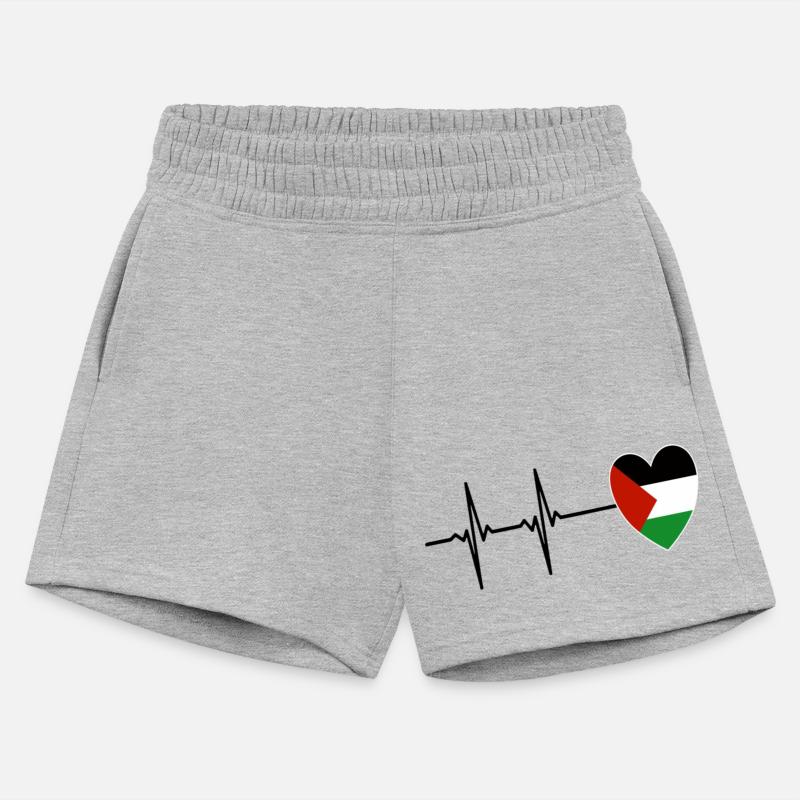 Palestine flag, ECG , Love Palestine , Heart,