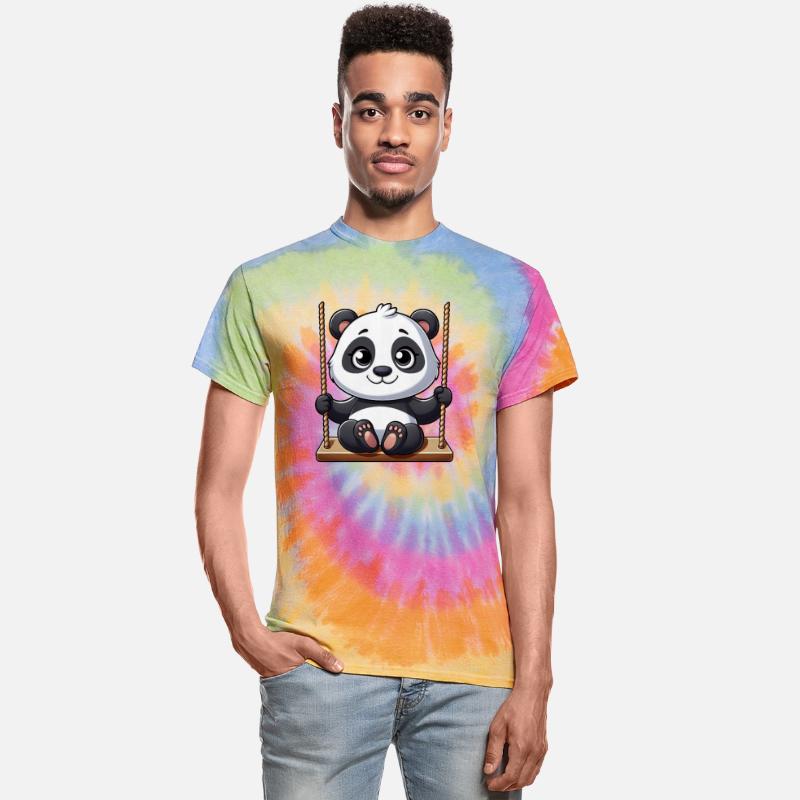 Panda on Swing Playground Adventure