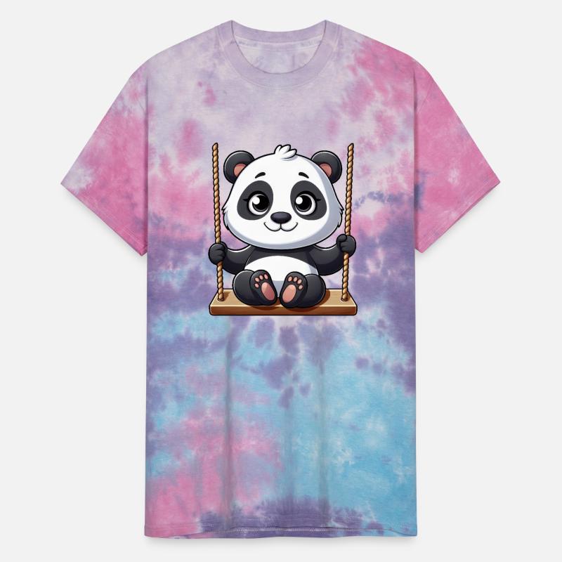 Panda on Swing Playground Adventure