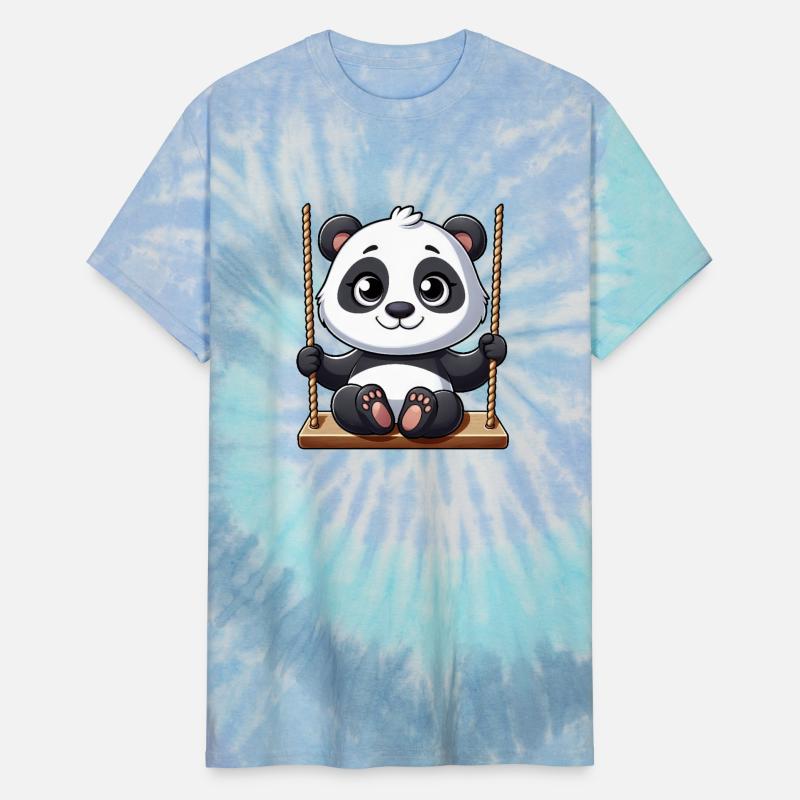 Panda on Swing Playground Adventure