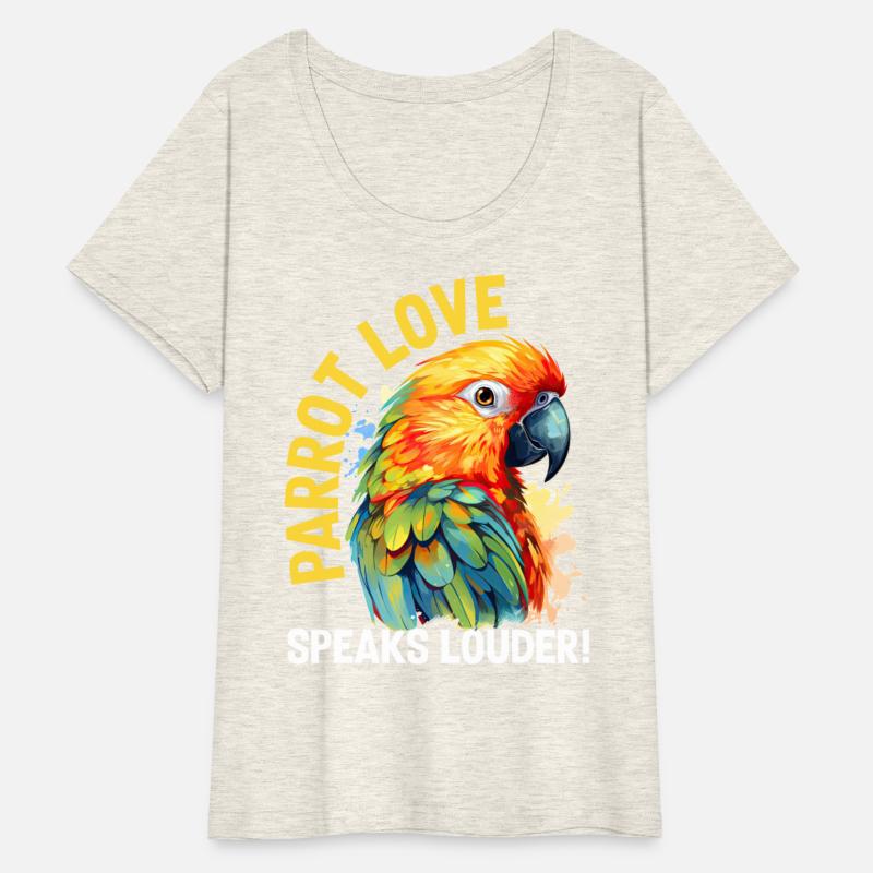 Parrot Love Speaks Louder Vintage Sun Conure Parak