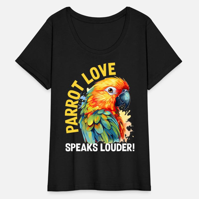 Parrot Love Speaks Louder Vintage Sun Conure Parak