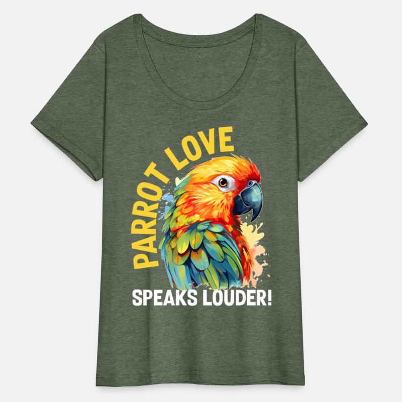Parrot Love Speaks Louder Vintage Sun Conure Parak