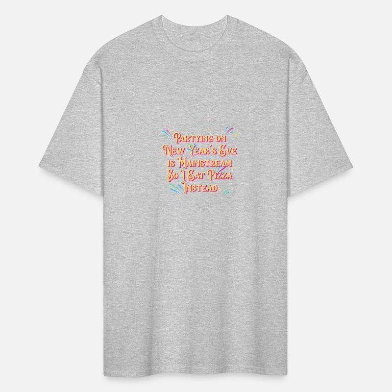 Partying on New Years Mainstream Food Pizza Foodie