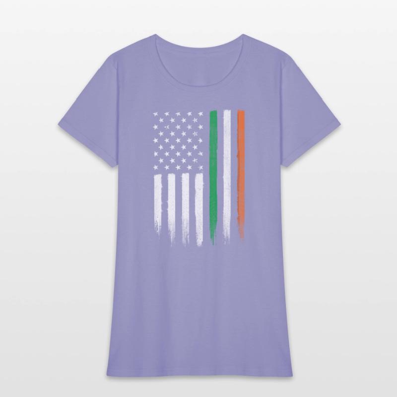 Patriotic Irish American Flag Ireland St Patrick'S