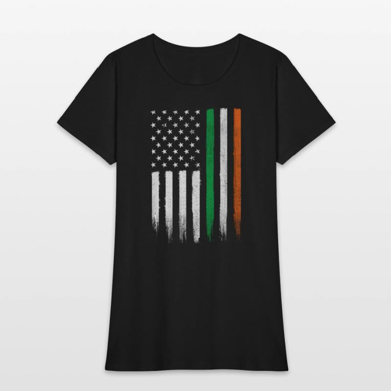 Patriotic Irish American Flag Ireland St Patrick'S