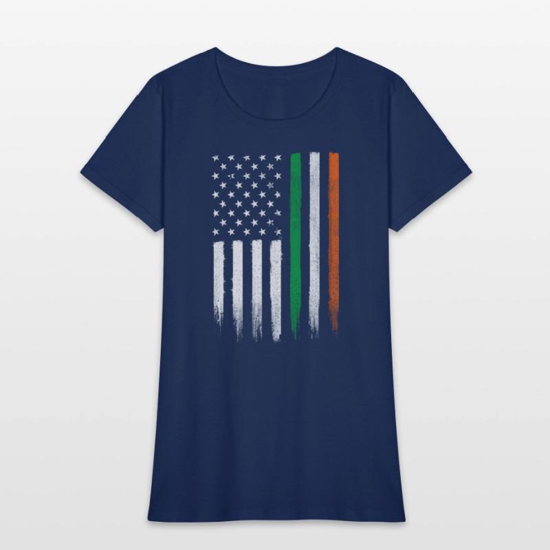 Patriotic Irish American Flag Ireland St Patrick'S
