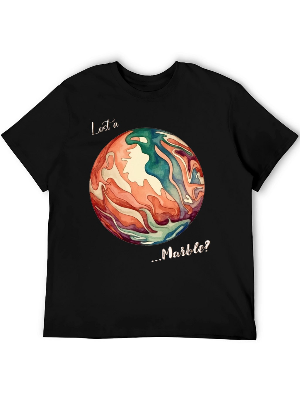 Lost a Marble? Graphic Tee - Quirky Unique Design