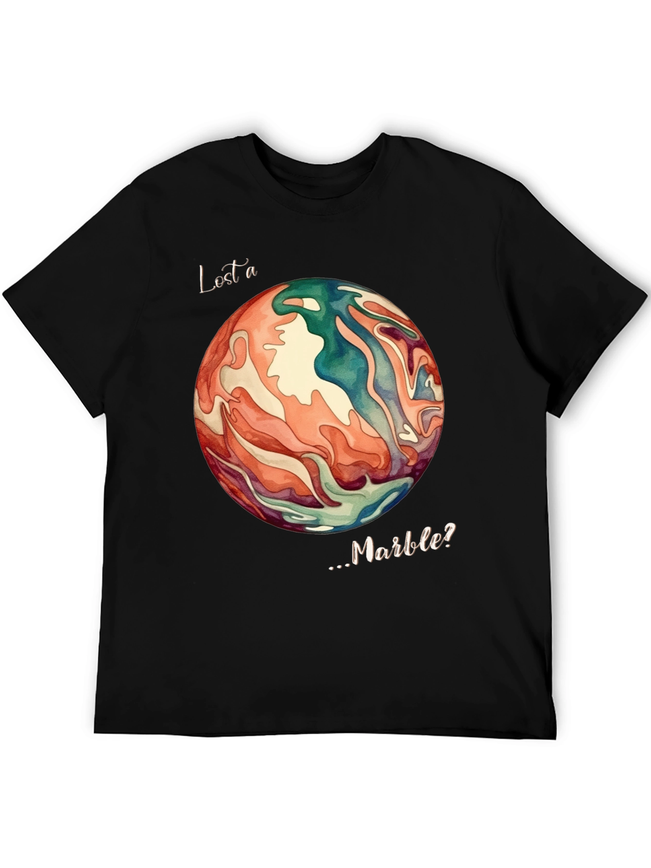 Lost a Marble? Graphic Tee - Quirky Unique Design